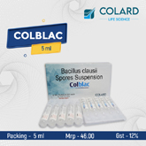  pcd pharma franchise products in Himachal Colard Life  -	COLBLAC-5ml.jpg	